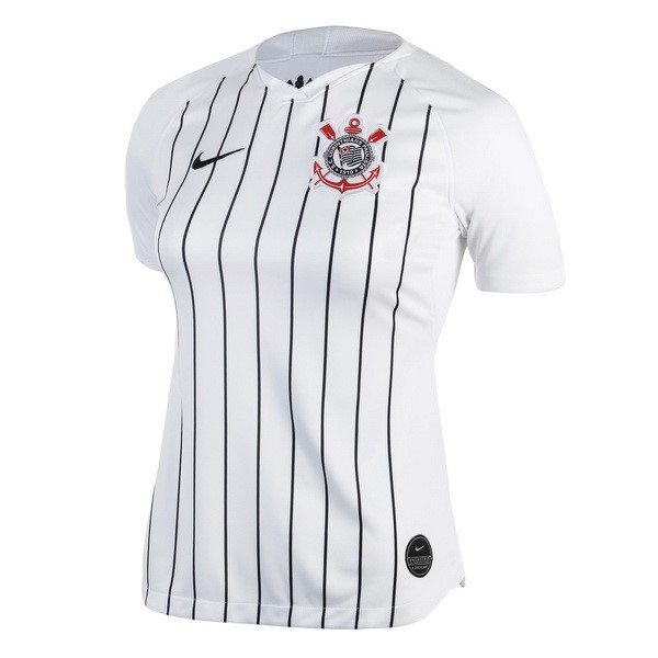 Trikot Corinthians Paulista Heim Damen 2019-20 Weiß